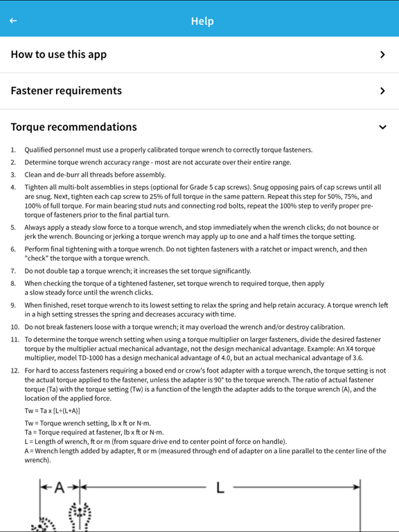 Ariel Torque Guide iPad screenshot 4 - Business app