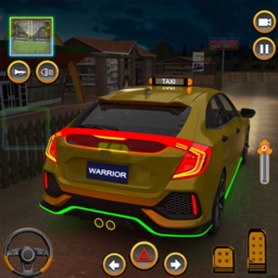 Offroad Taxi Driving Games 3D