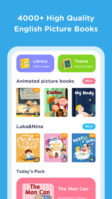 PalFish English - Picture Book Screenshot