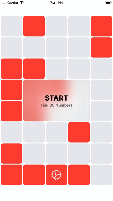 Screenshot #1 pour Where is — Tables de Schulte