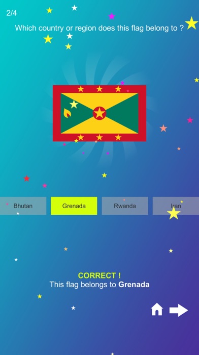 Screenshot #2 pour Guess The Flag:Ultimate Quiz
