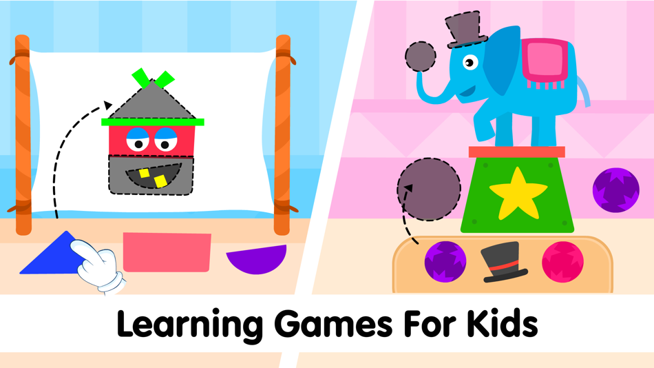 #6. Shapes and Colors for Toddler! (iOS) 由: IDZ Digital Private Limited