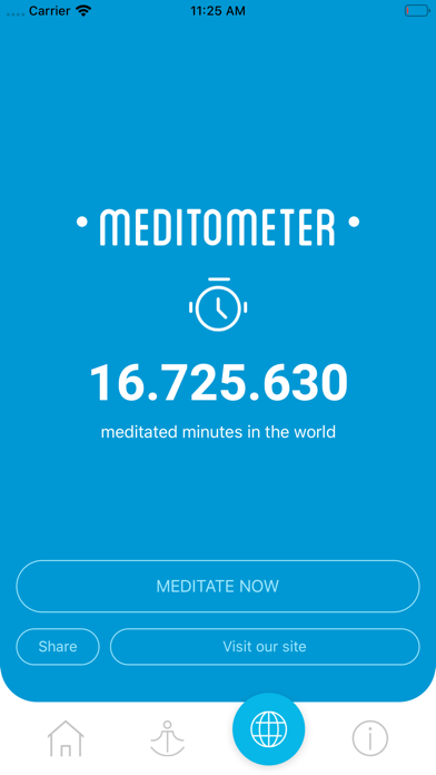 5 minutes: I Meditate iPhone screenshot