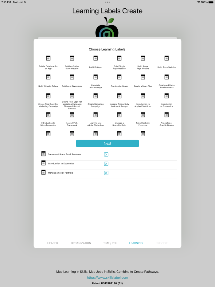 Learning Labels Create