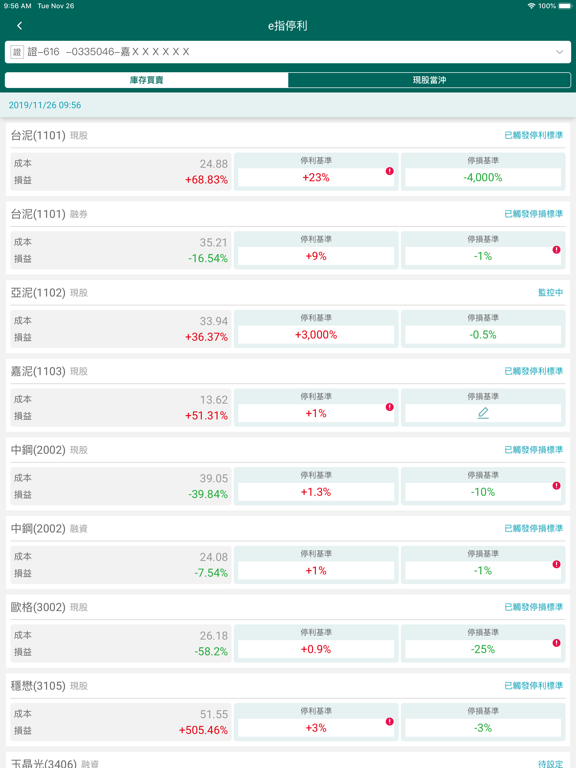 中信亮點 iPad screenshot 7 - Finance app
