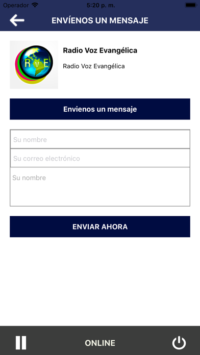 App screenshot