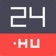 24.hu - Friss hírek app icon - News app for iPhone