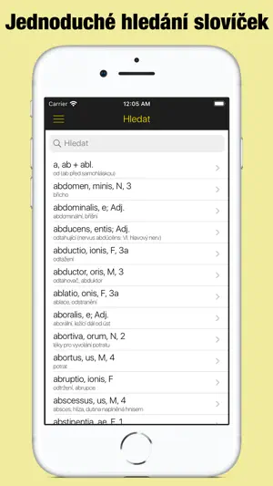 Latina na medicínu screenshot 3