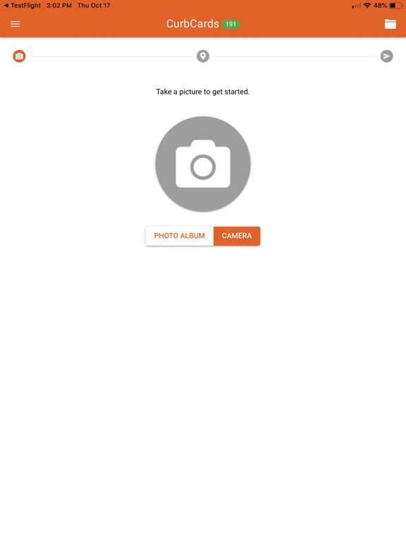 CurbCards iPad screenshot 2 - Business app