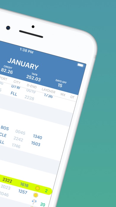 Crewline app screenshot 2
