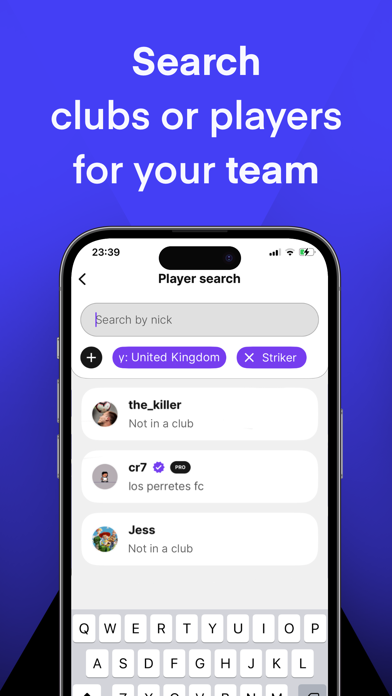 TransferPlay - Pro Clubs Screenshot