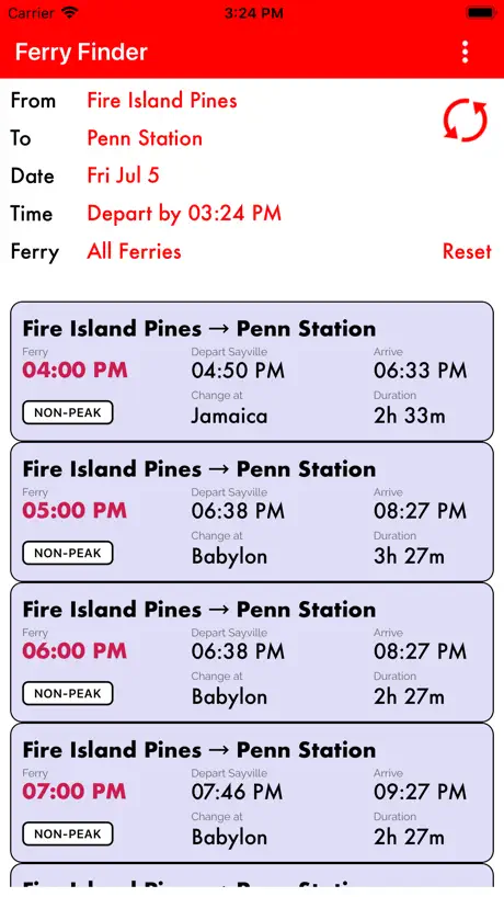 Ferry Finder