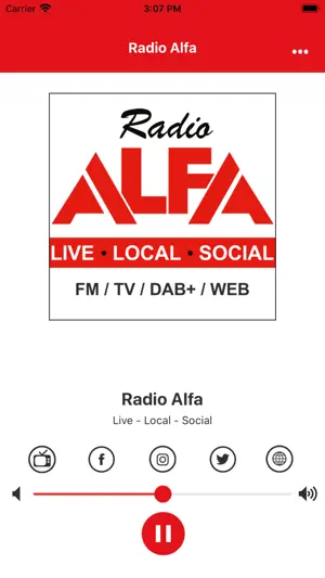 Radio Alfa screenshot 1