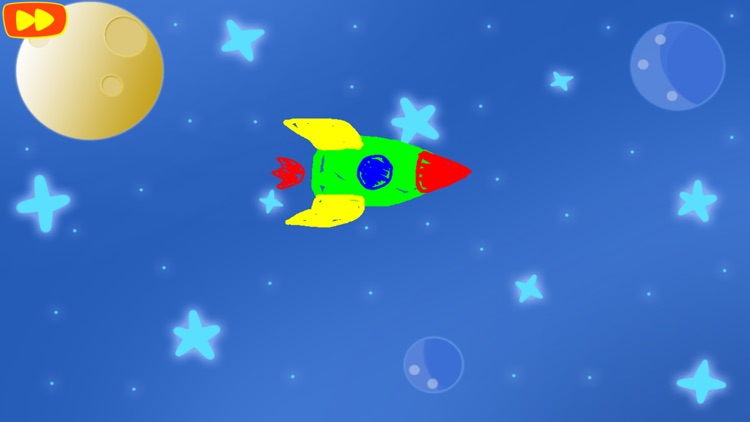 Finger painting by steps