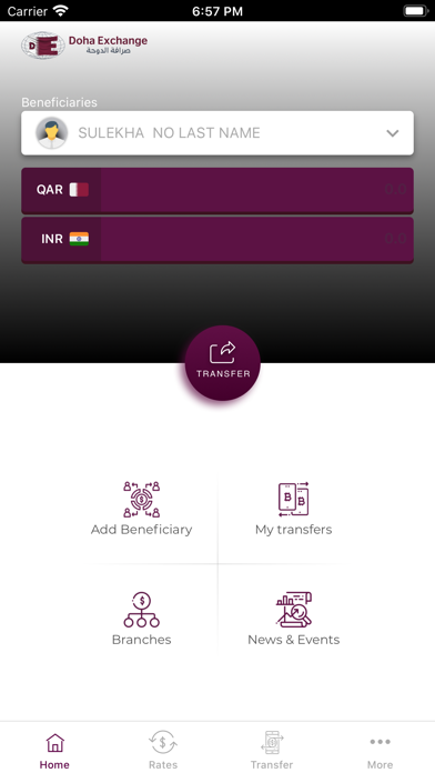 Doha Exchange Screenshot