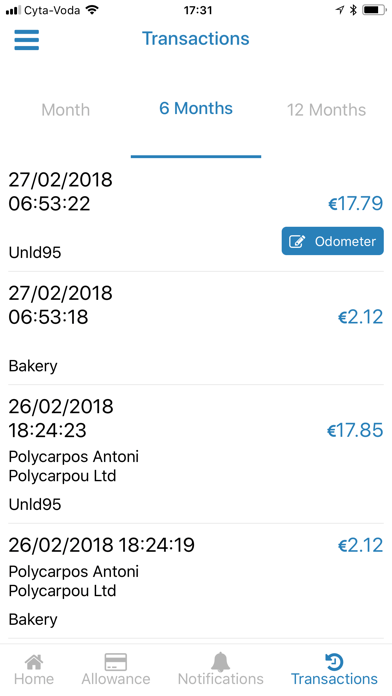 Screenshot #2 pour Esso fleetcard