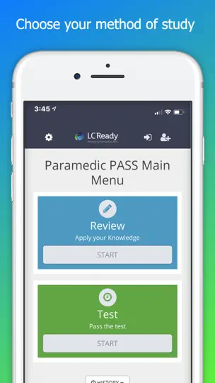 Paramedic PASS iPhone Screenshot 2