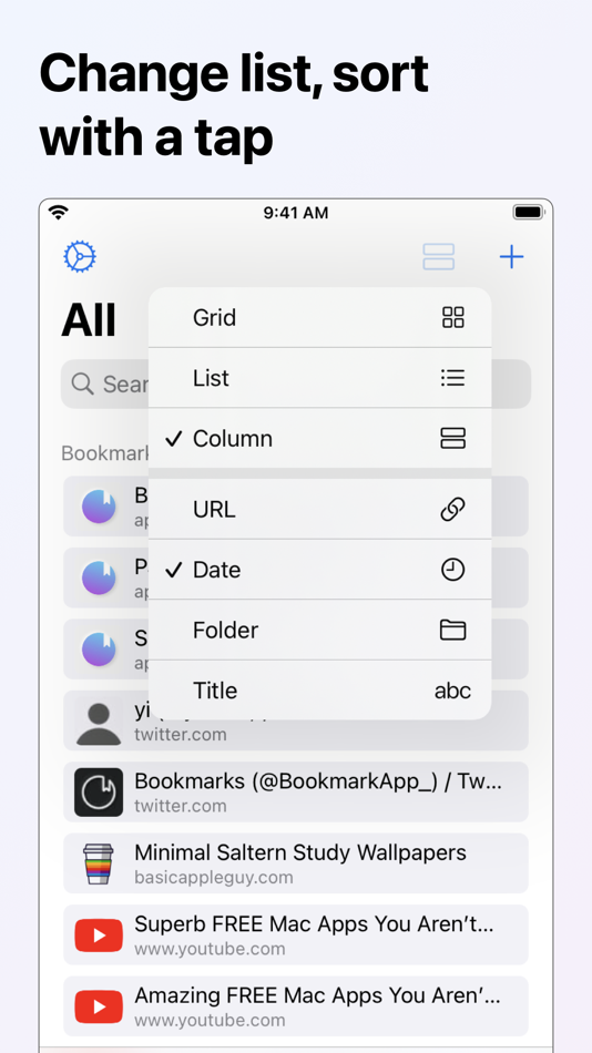 #4. Bookmarks - URL Manager (macOS) 由: Yuto Iwakami