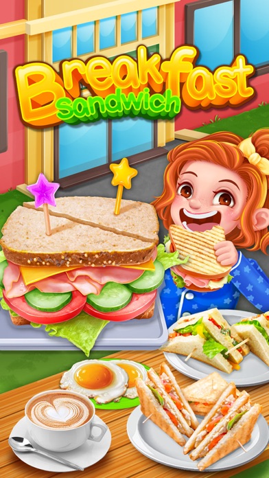 Breakfast Sandwich Food Maker Screenshot