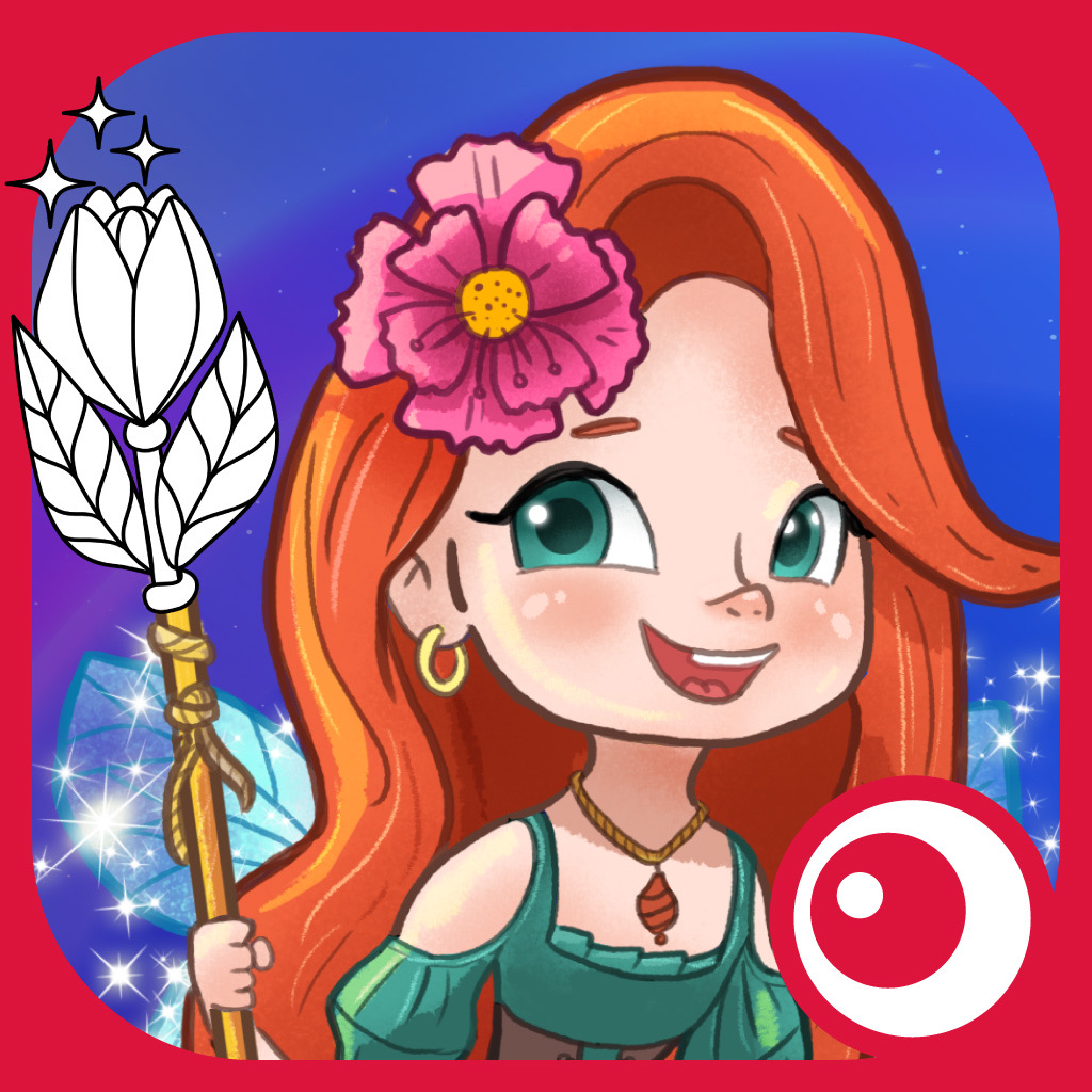 Get Fairies: Coloring fun for kids for iOS, iPhone, iPad Aso Report