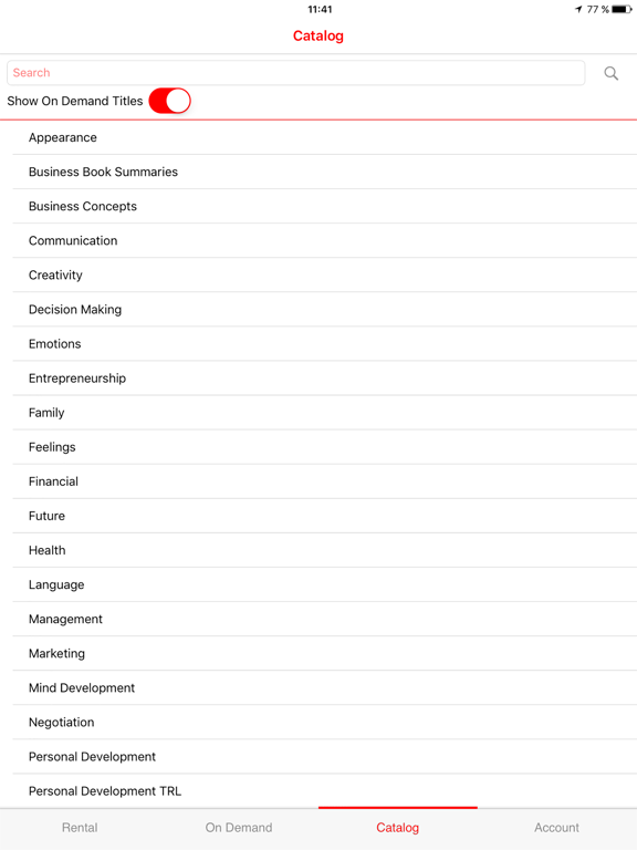 Screenshot #4 pour TRL Audiobooks