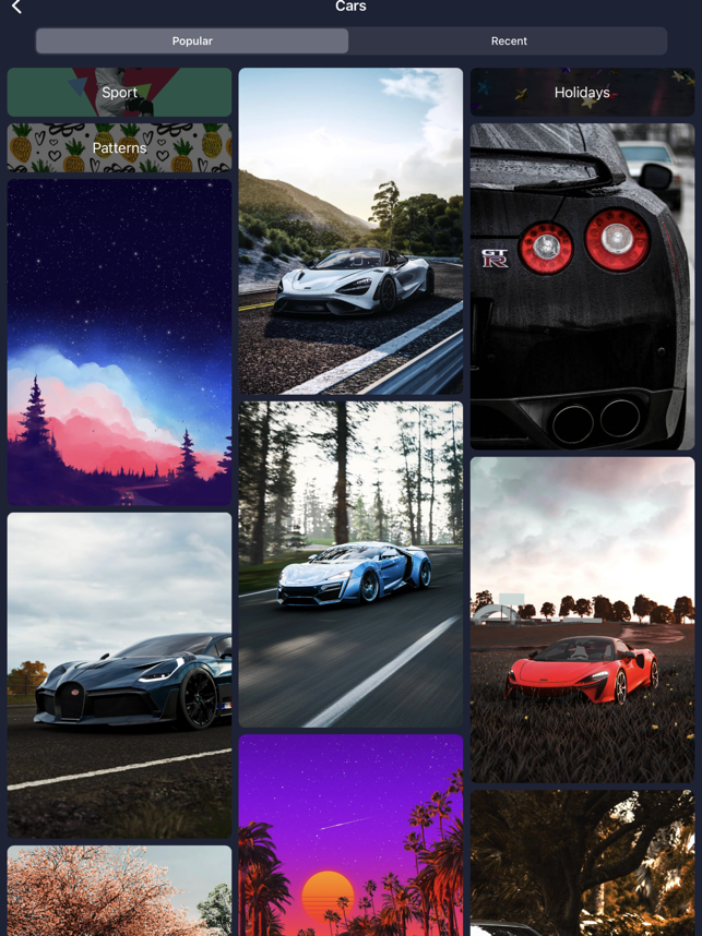‎Walli: Cool Wallpapers HD, 4K Screenshot