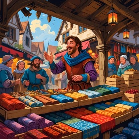 Medieval Shopman