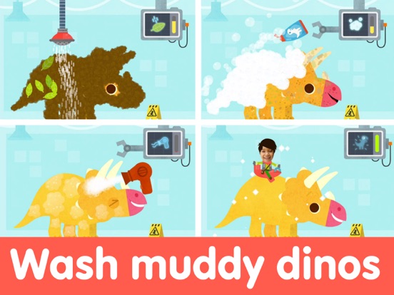 Dinosaur Puzzle Kid Dino Game iPad screenshot 7 - Education app