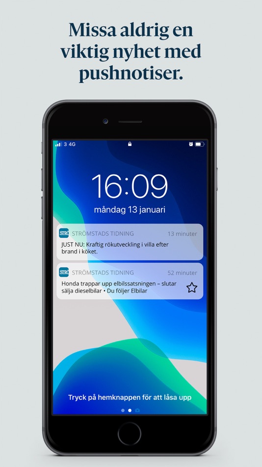#3. Strömstads Tidning (iOS) Av: Stampen Local Media AB