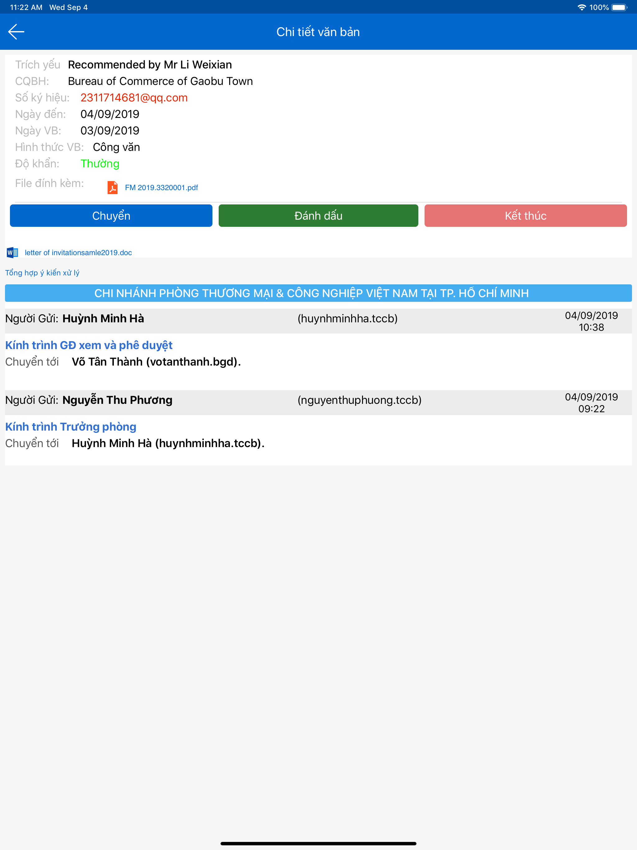 QLVB HưngYên screenshot 5