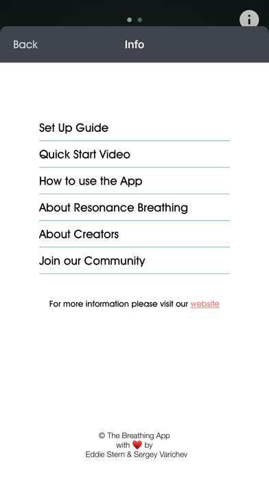The Breathing App Screenshot
