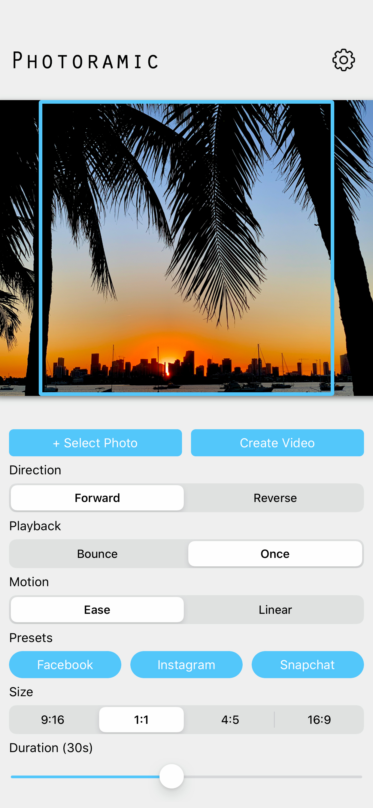 Photoramic for Instagram