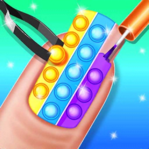 DIY Nail Art Makeup Games icon