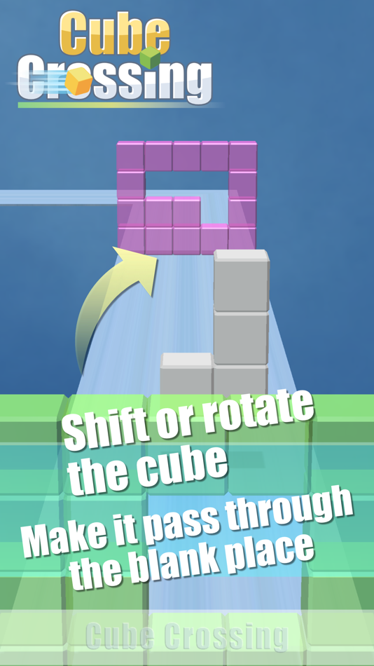 #3. Cubes Crossing (iOS) 由: Gempro Technology Inc.