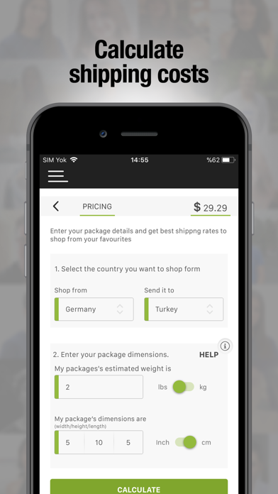 Shippn - Worldwide Shop & Ship iPhone screenshot 4 - Shopping app