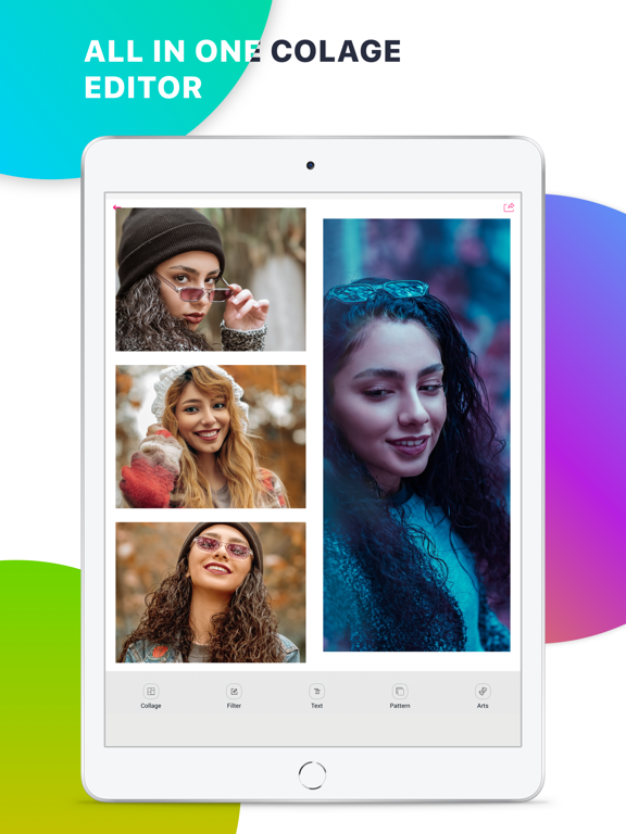 Photo Collage Maker & Layouts iPad screenshot