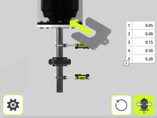 Vertical Shaft Alignment iPad screenshot 4 - Productivity app