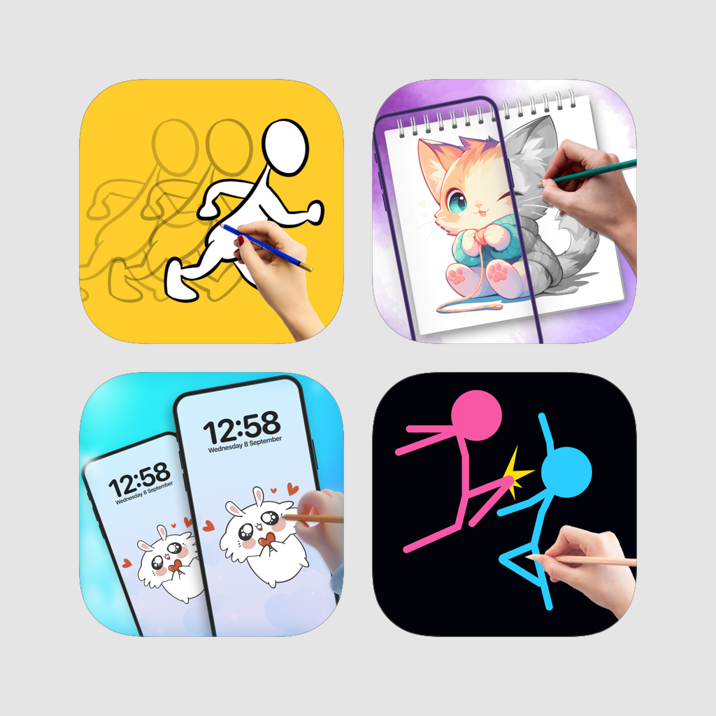 Get Drawing - FlipArtify, AR Draw Together & Flipbook for iOS, iPhone, iPad Aso Report