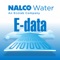 The Nalco Water E-data mobile app provides a simple, practical way for both sales associates and customers to capture and track system-specific data quickly and securely