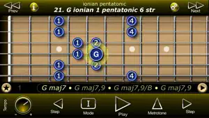 Guitar Modal Pentatonic Scales screenshot 1