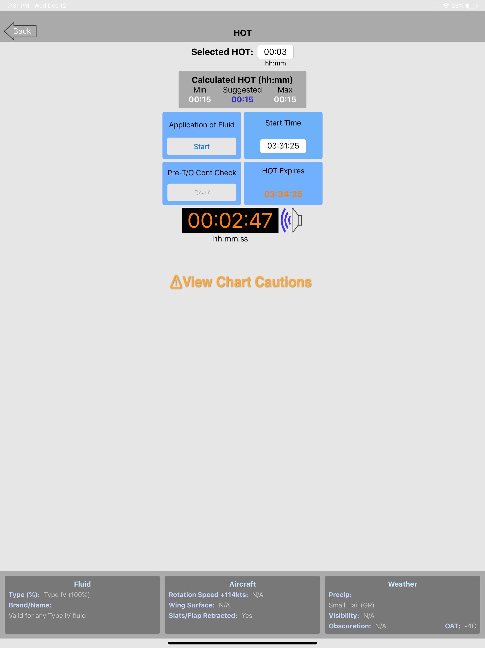 Holdover Calculator