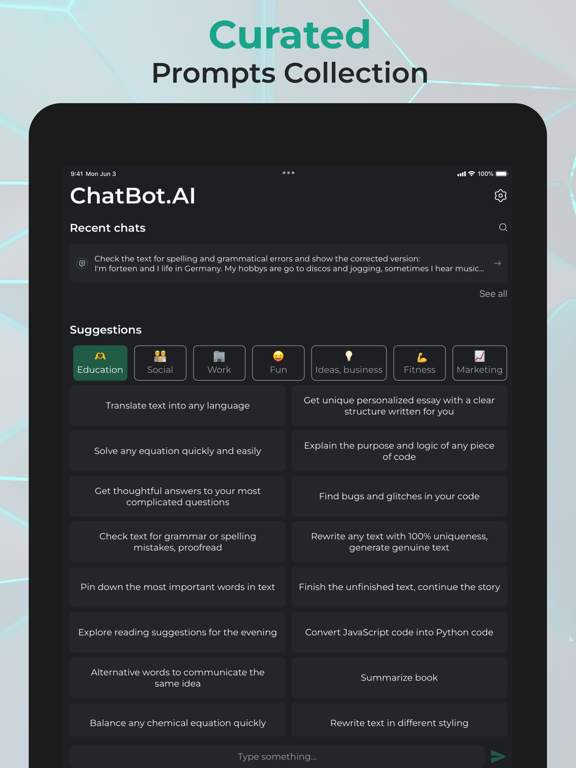 Screenshot #6 pour Chat Bot AI Francais