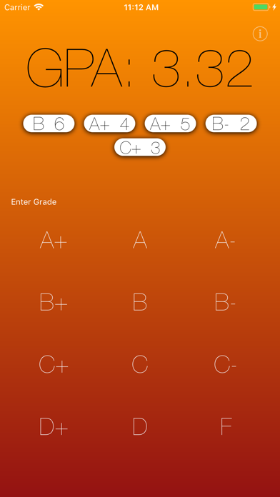 Screenshot #2 pour GPA Calculator