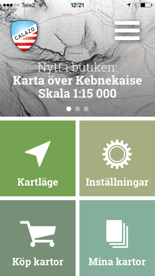 #4. Calazo maps (iOS) 由: Calazo Förlag AB