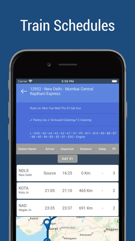 Indian Rail IRCTC, PNR Status screenshot 5 of 9