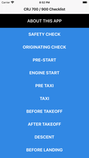 CRJ Checklists screenshot 1