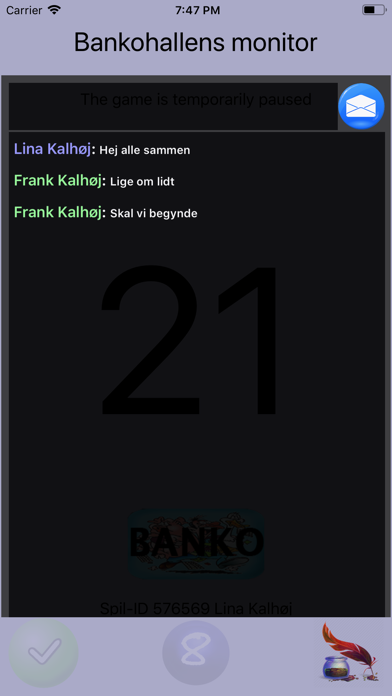 Bankohallens Monitor Screenshot