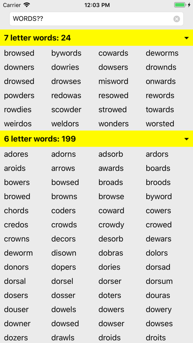 Screenshot #3 pour WordTiles!