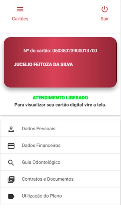 App screenshot