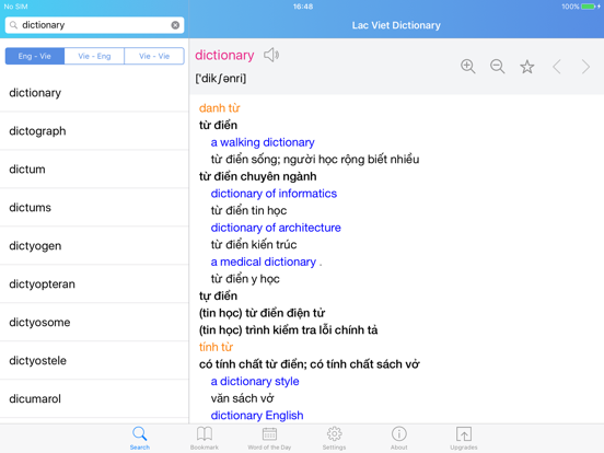 Screenshot #5 pour Ultimate Lac Viet Dictionary